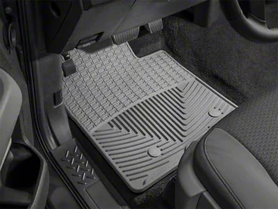 WeatherTech 82-93 Chevrolet S10 Pickup Front Rubber Mats - Grey - W11GR