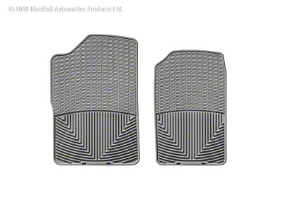 WeatherTech 88-99 GMC Sierra Extended Cab Front Rubber Mats - - W14GR