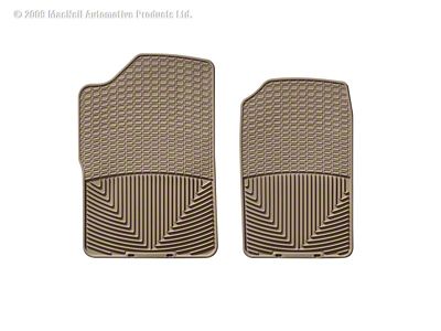 WeatherTech 88-99 GMC Sierra Extended Cab Front Rubber Mats - - W14TN