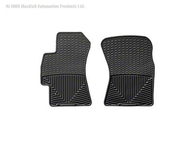 WeatherTech 93-01 Subaru Impreza Front Rubber Mats - Black - W52