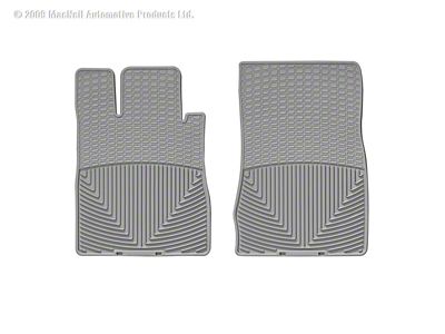 WeatherTech 93 Mercedes-Benz 300CE Front Rubber Mats - Grey - W36GR