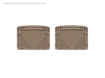 Weathertech 93 Mercedes-Benz 300CE Rear Rubber Mats - Tan - W20TN