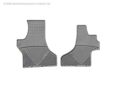 WeatherTech 95-05 Chevrolet Astro Van Front Rubber Mats - Grey - W51GR