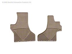 Weathertech 95-05 Chevrolet Astro Van Front Rubber Mats - Tan - W51TN
