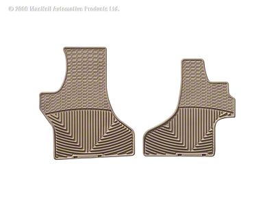WeatherTech 95-05 Chevrolet Astro Van Front Rubber Mats - Tan - W51TN