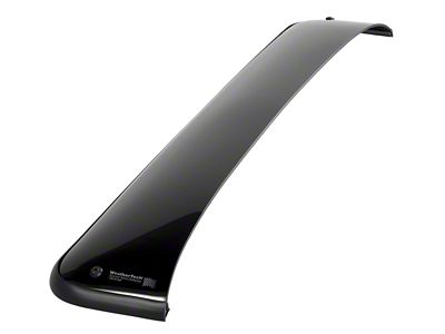 Weathertech 96-99 Nissan Pathfinder Sunroof Wind Deflectors - Dark Smoke - 89109