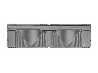 WeatherTech 96 GMC Rally Van Rear Rubber Mats - Grey - W25GR