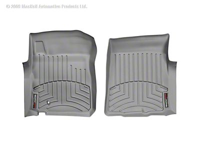 WeatherTech 97-02 Ford F150 Super Cab Front FloorLiner - Grey - 460481