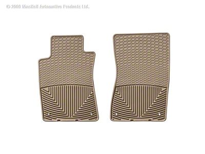 WeatherTech 98-04 Mercedes-Benz SLK230 Front Rubber Mats - Tan - W37TN
