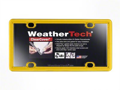 Weathertech ClearCover - Golden Yellow - 8ALPCC17