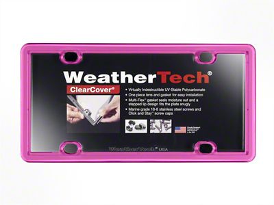 Weathertech ClearCover - Hot Pink - 8ALPCC3