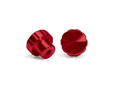 Weathertech CupFone Billet Knobs 2 pcs. - Red - 8ACFBK14