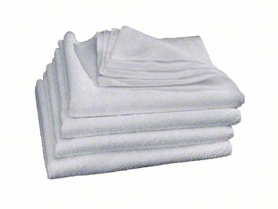 Weathertech Microfiber Cleaning Cloth - White - 8AWCC1