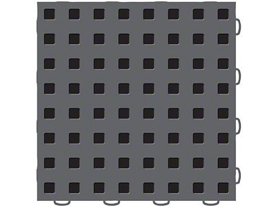 Weathertech TechFloor - 3in x 12in Tiles Left Loop - Dark - 51T312LL DG-BK
