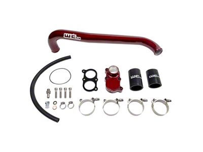 Wehrli 01-05 6.6L LB7/LLY Duramax Thermostat Housing & Upper Coolant - WCF100405-BRZ