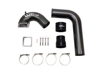 Wehrli 03-07 Cummins 5.9L D/S 3.5in. Intake Horn IC Pipe - WCF100528-CT