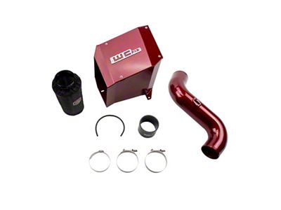 Wehrli 07.5-10 Chevrolet Duramax LMM 4in Intake Kit - WCFab - WCF100193-RED