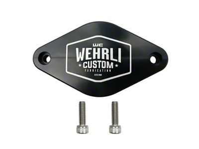 Wehrli 11-16 Chevrolet 6.6L LML Duramax Turbo Resonator Billet Block - WCF100096
