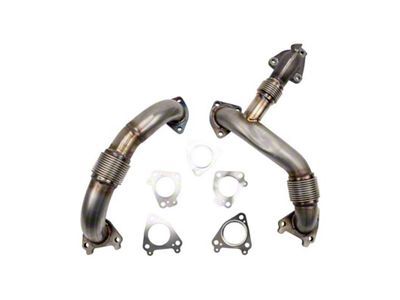 Wehrli 11-16 Duramax LML Stainless 2in Up Pipe Kit w/ - WCF100197