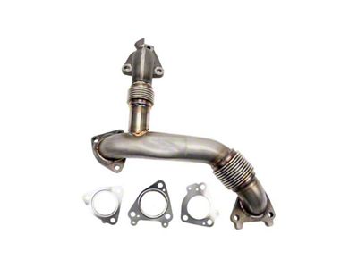 Wehrli 11-16 Duramax LML Stainless 2in Up Pipe Kit w/ - WCF100211