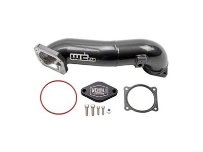 Wehrli 11-16 LML Duramax Passenger Side Upper Crossover Intercooler Pipe - WCF100328-GW