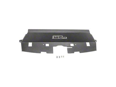 Wehrli 13-18 Cummins Fabricated Aluminum Radiator Cover - Grape Frost - WCF100546-GF