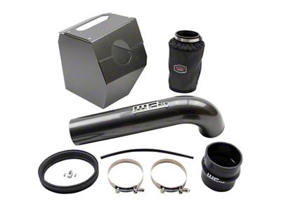 Wehrli 17-19 Chevrolet 6.6L L5P Duramax 4in Intake Kit - WCF100344-GRY