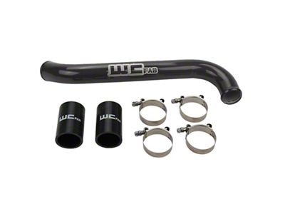 Wehrli 17-19 Duramax L5P Upper Coolant Pipe - Chevy Orange - WCF100742-CRO