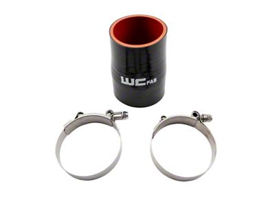Wehrli 2.75in. x 3in. ID Straight Reducer 4.5in. Long Silicone