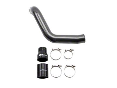 Wehrli 2004.5-2005 LLY Duramax Passenger Cold Side 3in Intercooler Pipe- WCF100355-GRY