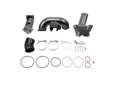 Wehrli 2007.5-10 Chevrolet Duramax LMM 3in. Y-Bridge Kit - Cat - WCF100164-CAT