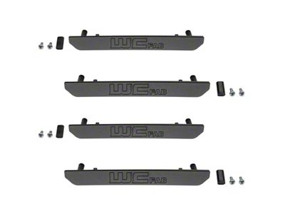 Wehrli 2020+ GMC 2500/3500HD Fender Flare Marker Light Delete Kit - WCF100392