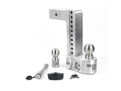 Weigh Safe 10in Drop Hitch w/Built-in Scale & 2.5in Shank - 10-2.5-KA