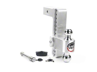 Weigh Safe 180 Hitch 10in Drop Hitch & 2.5in Shank - CTB10-2.5-KA