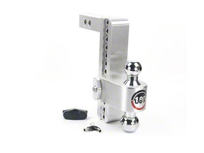 Weigh Safe 180 Hitch 10in Drop Hitch & 2in Shank - CTB10-2