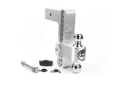 Weigh Safe 180 Hitch 10in Drop Hitch & 3in Shank - CTB10-3-KA