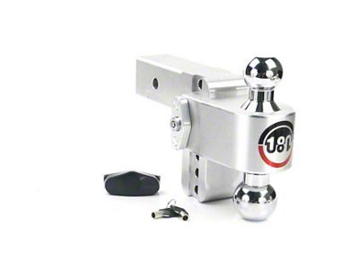 Weigh Safe 180 Hitch 4in Drop Hitch & 2.5in Shank - CTB4-2.5
