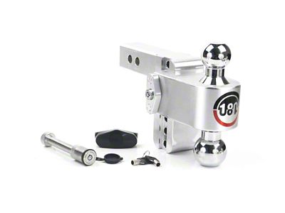 Weigh Safe 180 Hitch 4in Drop Hitch & 2in Shank - CTB4-2-KA