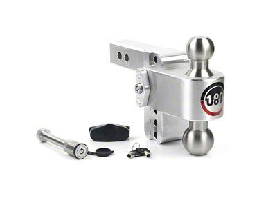Weigh Safe 180 Hitch 4in Drop Hitch & 2in Shank - LTB4-2-KA