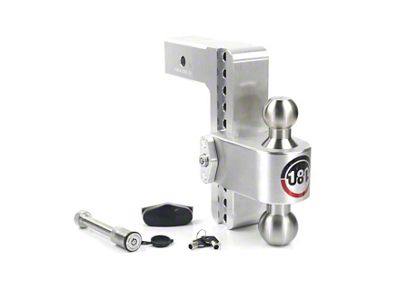Weigh Safe 180 Hitch 8in Drop Hitch & 2.5in Shank - LTB8-2.5-KA