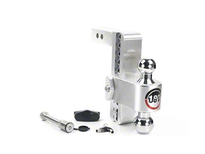 Weigh Safe 180 Hitch 8in Drop Hitch & 2in Shank - CTB8-2-KA