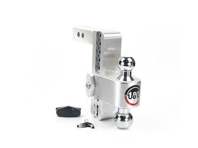 Weigh Safe 180 Hitch 8in Drop Hitch & 2in Shank