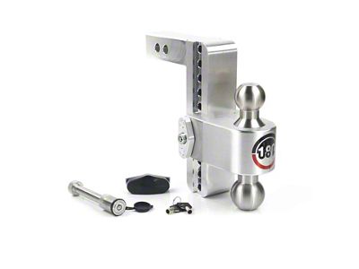 Weigh Safe 180 Hitch 8in Drop Hitch & 2in Shank - LTB8-2-KA
