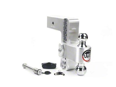 Weigh Safe 180 Hitch 8in Drop Hitch & 3in Shank - CTB8-3-KA