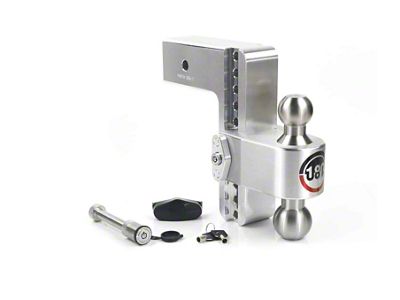 Weigh Safe 180 Hitch 8in Drop Hitch & 3in Shank - LTB8-3-KA
