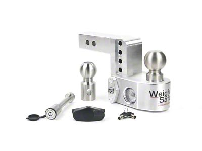 Weigh Safe 4in Drop Hitch w/Built-in Scale & 2in Shank - 4-2-KA