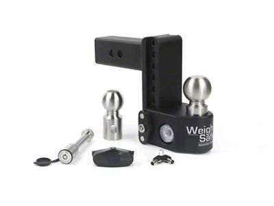 Weigh Safe 6in Drop Hitch w/Built-in Scale & 2.5in Shank - SWS6-2.5-KA