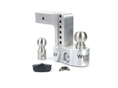 Weigh Safe 6in Drop Hitch w/Built-in Scale & 2.5in Shank - 6-2.5