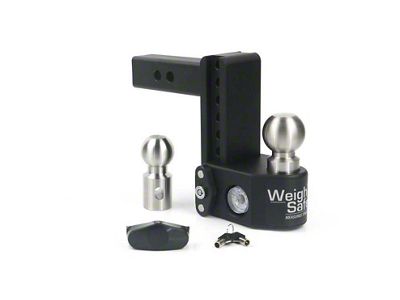 Weigh Safe 6in Drop Hitch w/Built-in Scale & 2in Shank