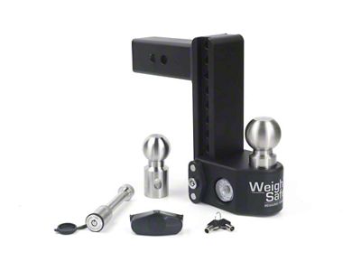 Weigh Safe 8in Drop Hitch w/Built-in Scale & 2.5in Shank - SWS8-2.5-KA